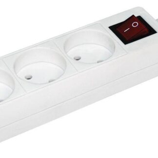 Удлинитель 3х5м без заземл. 10А IP20 У3К 2P 250В 2х0.75 с выкл. IEK WYP10-06-03-05-K-N
