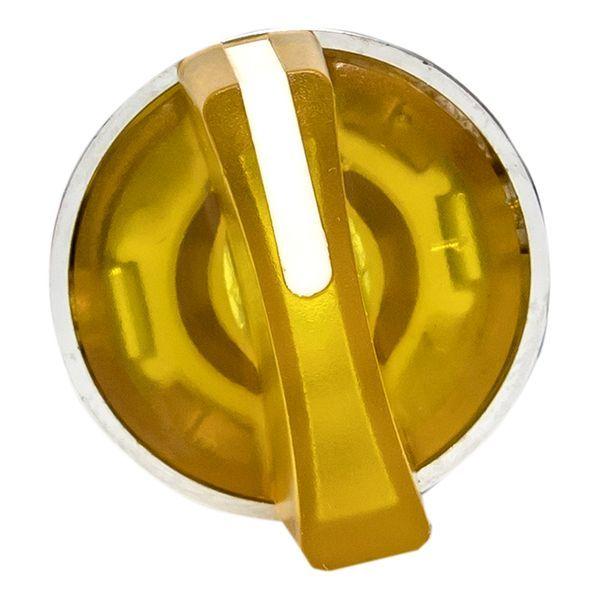 Механизм переключателя исполнительный ХB4 желт. на 3 положения с фиксацией с подсветкой с короткой ручкой PROxima EKF...