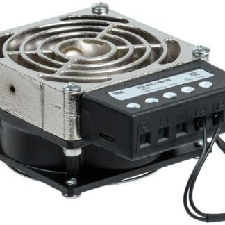 Обогреватель на DIN-рейку (встраив. вентилятор) 100Вт IP20 IEK YCE-HVL-100-20