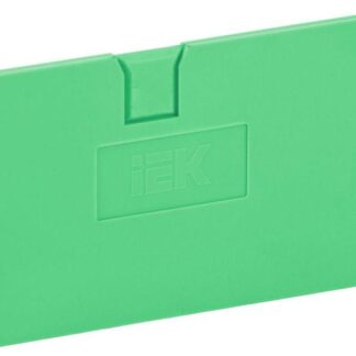 Заглушка для КПИ 2в-1.5/2.5 зел. IEK YZN11D-ZGL-002-K06