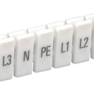 Маркеры для КПИ-1.5кв.мм с символами "L1; L2; L3; N; PE" IEK YZN11M-001-K00-A