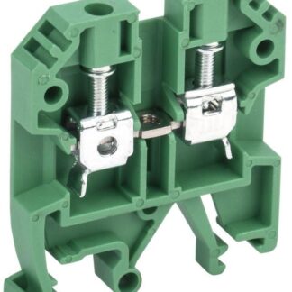 Клемма винтовая КВИ-4кв.мм зел. IEK YZN30-004-K06