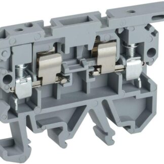 Клемма винтовая КВИ-4-П с держат. предохр. 5х20 сер. IEK YZN30-004F-K02