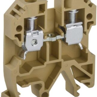 Клемма винтовая КВИ-6кв.мм желт. IEK YZN30-006-K05