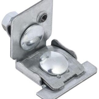 Держатель проводника кругл. 6-10мм фальц 0.6-8мм оцинк. сталь IEK ZDP80-11-2-16-068