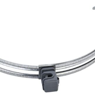 Держатель проводника кругл. 6-8мм для конька оцинк. сталь IEK ZDP80-11-4-68