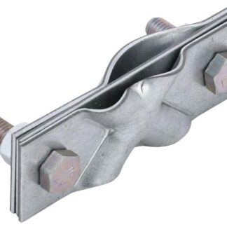 Зажим заземления диагональный стержень-полоса/пруток оцинк. сталь IEK ZGC22-11-1-16-40