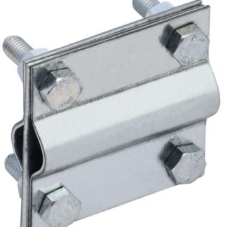 Зажим заземления крестообразный стержень-стержень оцинк. сталь IEK ZGC43-11-1-16