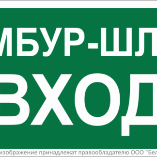 Знак безопасности BL-3015B.E41 Белый свет a21244