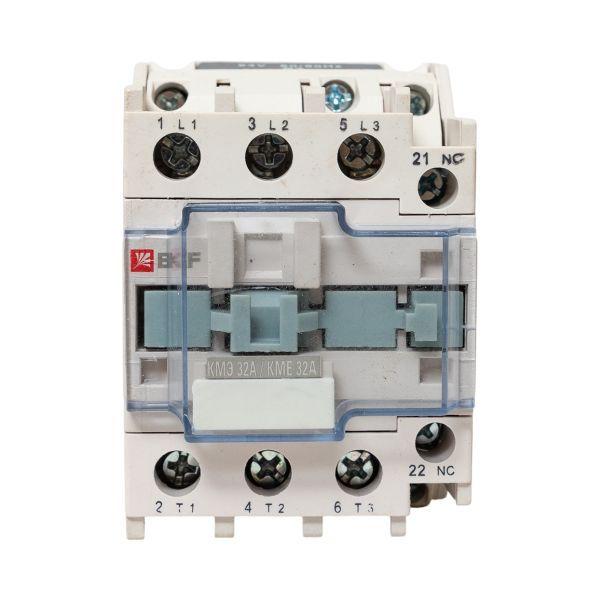 Контактор КМЭ 32А кат. 24В AC 1НЗ PROxima EKF ctr-s-32-24-nc