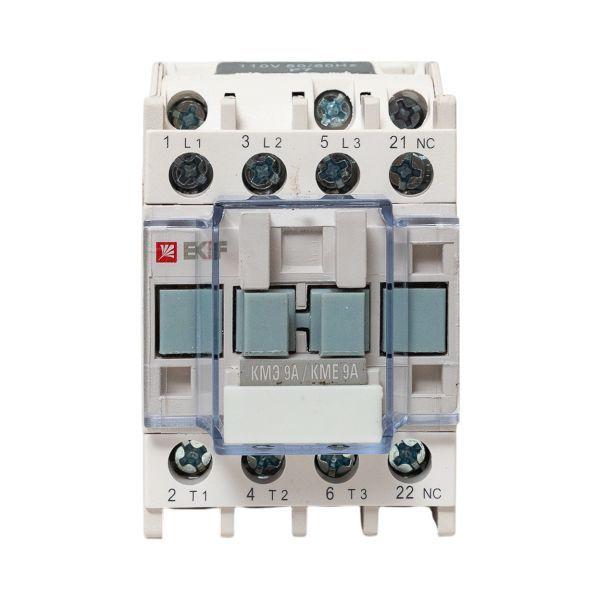 Контактор КМЭ 9А кат. 110В AC 1НЗ PROxima EKF ctr-s-9-110-nc