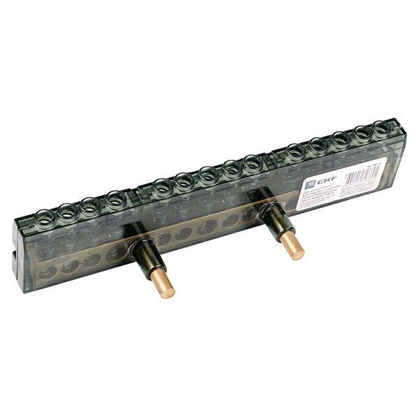 Шина дополнительная (14 отв.) для подключения к верхнему полюсу блока распределительного (кросс-модуль) 160A PROxima ...