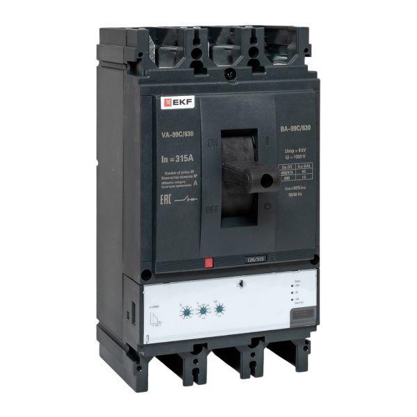 Выключатель автоматический 3п 630/315А 45кА ВА-99C Compact NS PROxima EKF mccb99c-630-315