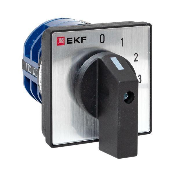 Переключатель кулачковый ПК-1-101 1п 32А "0-1-2-3" EKF pk-1-101-32