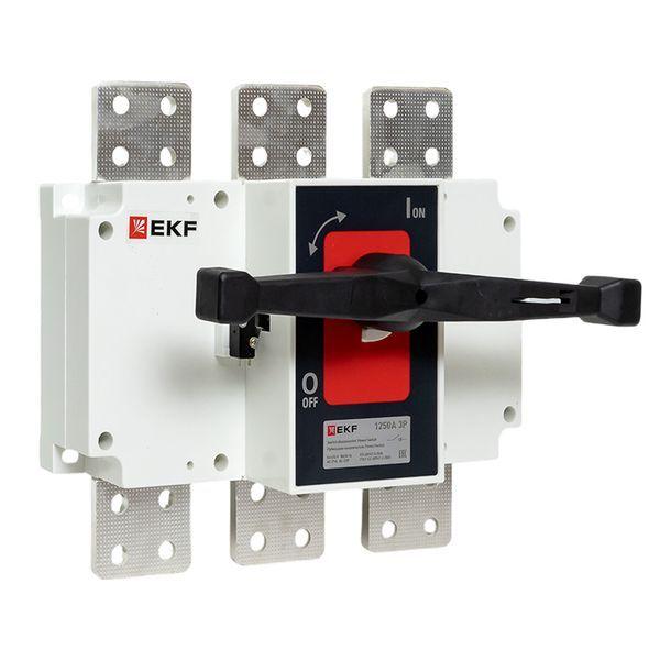 Рубильник-выключатель 3п 1250А с рукояткой управления для прямой установки PowerSwitch PROxima EKF psds-1250-3