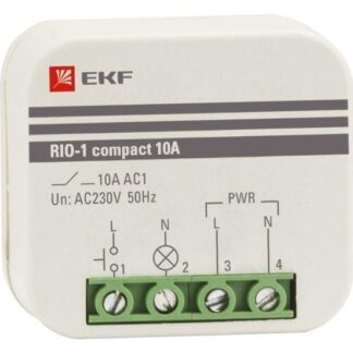 Реле импульсное RIO-1 compact 10А PROxima EKF rio-1k-10