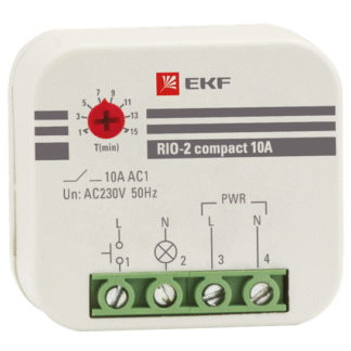 Реле импульсное RIO-2 compact 10А PROxima EKF rio-2k-10