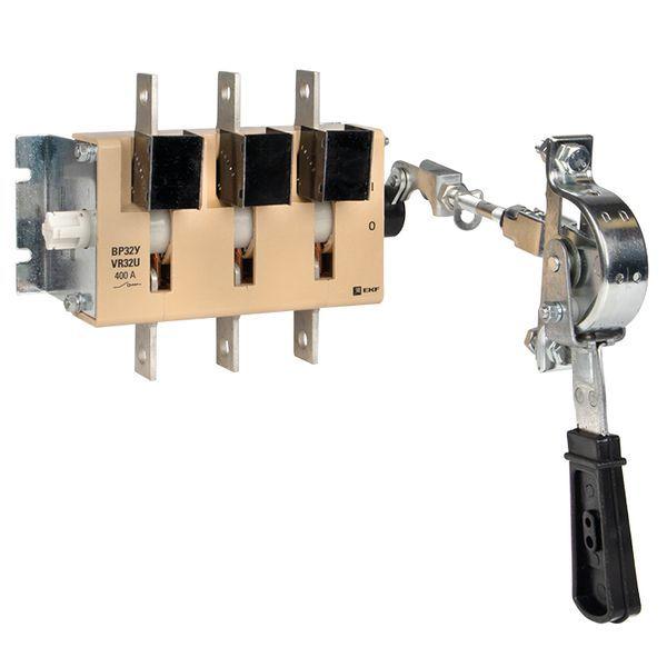 Выключатель-разъединитель ВР32У-37A31240-R 400А 1 напр. с дугогасит. камерами с передней смещенной рукояткой MAXima E...