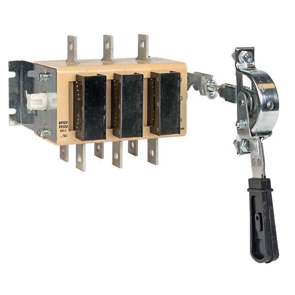 Выключатель-разъединитель ВР32У-37A71240-R 400А 2 напр. с дугогасит. камерами с передней смещенной рукояткой MAXima E...