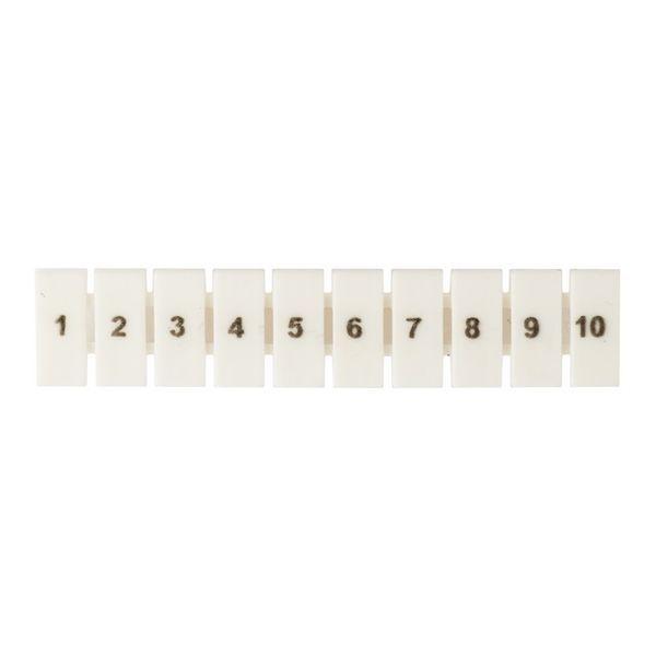 Маркеры для UT/ST/Push-in 4 с нумерацией 1-10 (уп.100шт) EKF zb-st-4-1-10