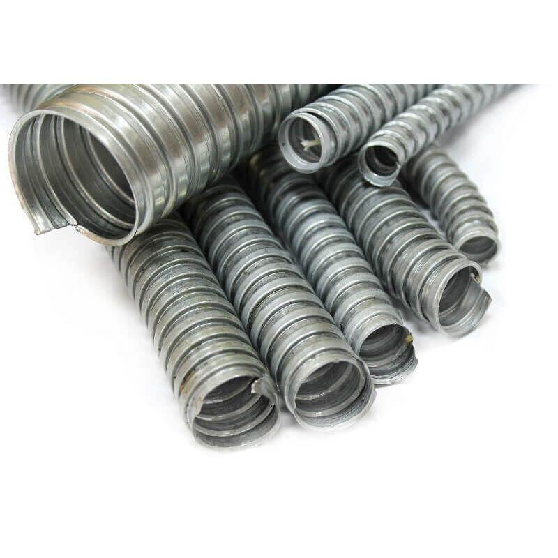 Металлорукав Р3-ЦХ 100 d100мм без протяжки (уп.5м) ГОФРОМАТИК zeta42426