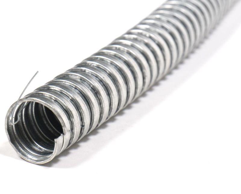 Металлорукав Р3-Ц 22 d22мм с протяжкой (уп.50м) ГОФРОМАТИК zeta44905