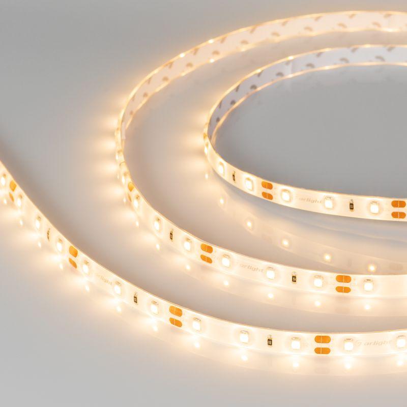 Лента светодиодная RTW-SE-A60-8mm 12V Warm 3000К 7.2Вт/м IP65 2835 герметичная (уп.5м) Arlight 020519(2)