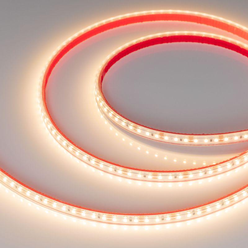 Лента светодиодная RTW-PS-A120-10mm 12V Warm 3000К 9.6Вт/м IP67 2835 герметичная (уп.5м) Arlight 022320(2)