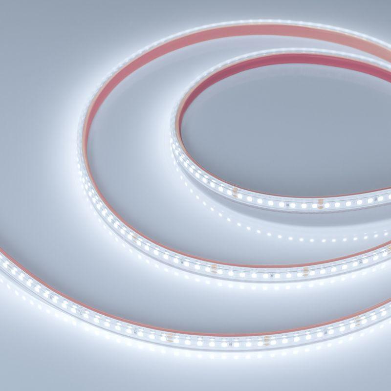 Лента светодиодная RTW-PS-A160-10mm 24V White 6000К 12Вт/м IP67 2835 высок. эффект. 150лм/Вт герметичная (уп.50м) Arl...