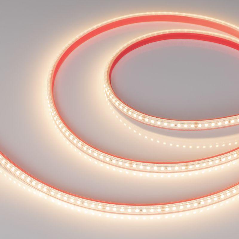 Лента светодиодная RTW-PS-A160-10mm 24V Warm 3000К 12Вт/м IP67 2835 герметичная (уп.50м) Arlight 024559(2)