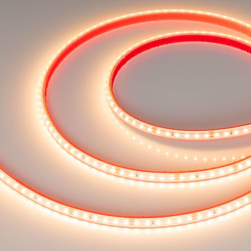 Лента светодиодная RTW-PS-A120-10mm 24V Warm 2700К 9.6Вт/м IP67 2835 герметичная (уп.50м) Arlight 024579(2)