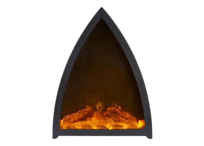 Светильник светодиодный "Камин" FL-H37 USB IP20 373х291х125 треугол. USB/элементы питания 3хC/LR14 (не в в ...