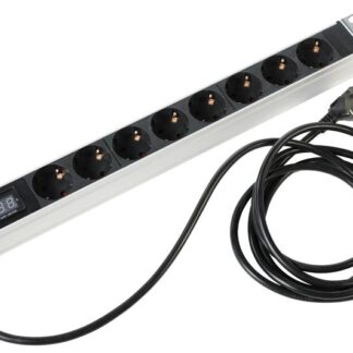 Блок распределения питания R-16-8S-AM-440-3 8хSchuko 16А базов. горизонт. 3м Rem 1299640