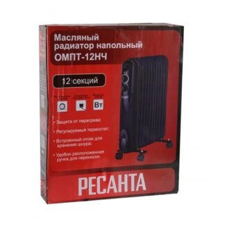 Радиатор масляный ОМПТ-12НЧ Ресанта 67/3/15