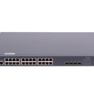 Коммутатор управляемый L2 POE 24 BASE-TX 10/1001000Мбит/с POE 4 1/10G SFP+1 Console 1U 19дюйм 220В 400Вт NIKOMAX GL-S...
