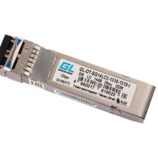 Модуль промышленный SFP 1Гбит/с два волокна SM 2xLC 1310нм 14дБ до 20км -40град.C NIKOMAX GL-OT-SG14LC2-1310-1310-I