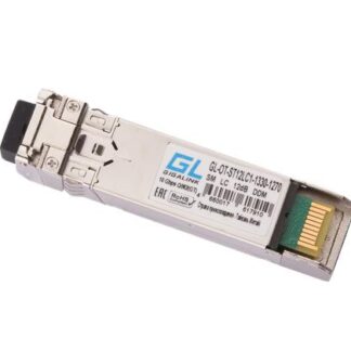 Модуль SFP+WDM 10Гбит/с одно волокно SM LC Tx:1330/Rx:1270нм 12дБ до 20км DDM NIKOMAX GL-OT-ST12LC1-1330-1270