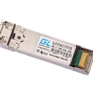 Модуль SFP+WDM 10Гбит/с одно волокно SM LC Tx:1270/Rx:1330нм 16дБ до 40км DDM NIKOMAX GL-OT-ST16LC1-1270-1330