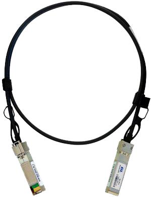 Адаптер соединительный SFP+to SFP+10Гбит/с ож SCC 28 AWG 0.5м NIKOMAX GL-CC-SFP-005