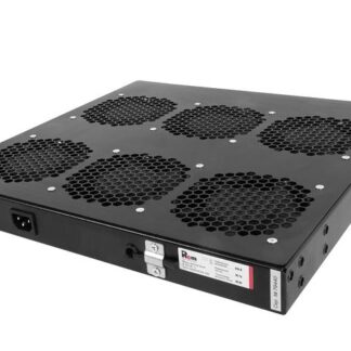 Модуль вентиляторный R-FAN-6K-1U-9005 19дюйм 1U 6 вентиляторов регулир. глуб. 390-750мм с контроллером черн. Rem 1500773