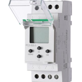 Реле времени астрономическое PCZ-525-3 1 канал с фотореле F&F EA02.002.014