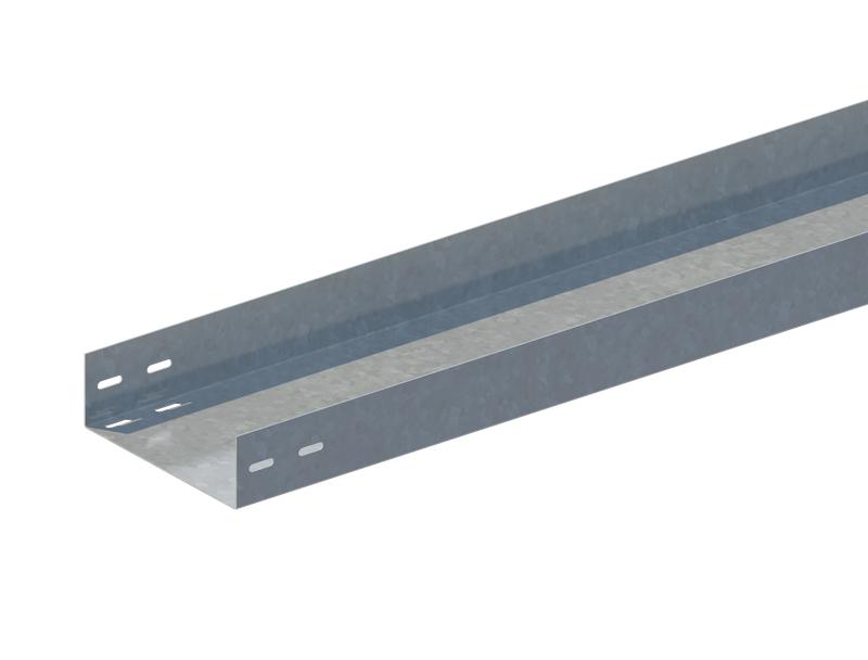 Лоток прямой неперфорированный 200х100 L3000 сталь 1мм ЛМС-ПН цУТ2.5 СОЭМИ Н0122122624