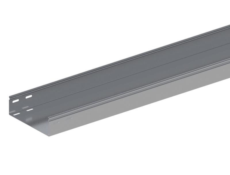 Лоток монтажный прямой замковый неперфорированный 200х65 L2000 сталь 1.5мм ЛПНЗ.200.65.2000.1.5.1 СОЭМИ Н0121141444