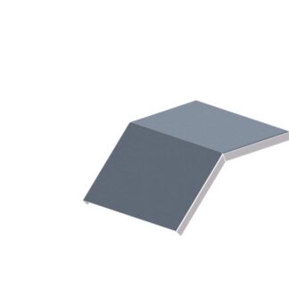 Крышка для лотка углового осн.200 сталь 1мм ЛМсК-45Н цУТ1.5 СОЭМИ Н0121460124