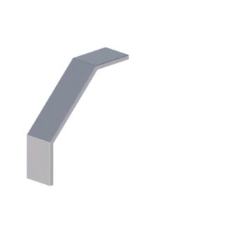 Крышка для лотка углового осн.100 сталь 1.5мм ЛМсК-90Н цУТ1.5 СОЭМИ Н0121430142