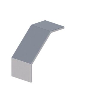 Крышка для лотка углового осн.200 сталь 1.5мм ЛМсК-90Н цУТ1.5 СОЭМИ Н0121430144