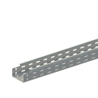 Лоток прямой замковый перфорированный 100х65 L2000 сталь 0.7мм ЛМс-ПЗМ цУТ2.5 СОЭМИ Н0122151412