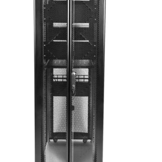 Шкаф серверный ШТК-СП-48.8.10-48АА-9005 48U 800х1000мм передн. двер. перфорир. 4 боков. панел. 1350кг черн. ЦМО 1360814