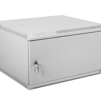 Шкаф настенный ШРН-Э-9.350.1 9U 600х350мм передн. двер. стальн. лист несъемн. боков. панель сер. ЦМО 1360832