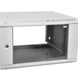 Шкаф телекоммуникационный настенный разборный ШРН-Э-6.350 6U 600х350 дверь стекло (1 коробка) ЦМО 1131989